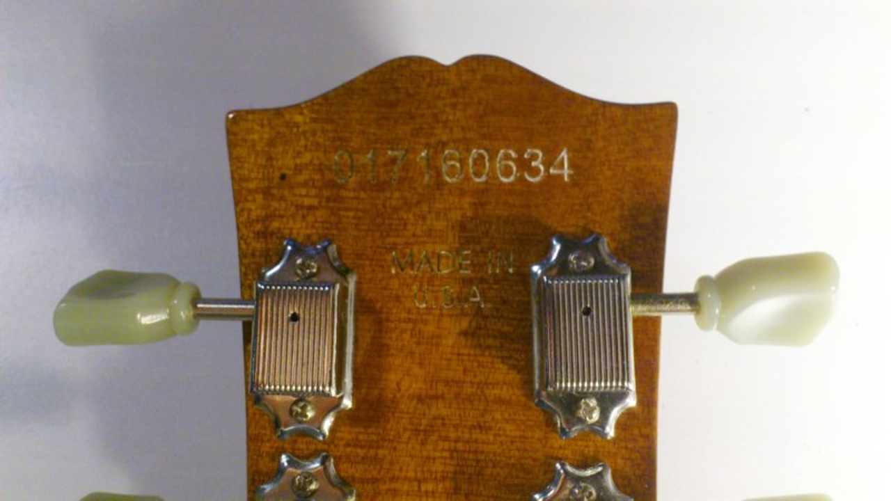 Gibson fake serial number